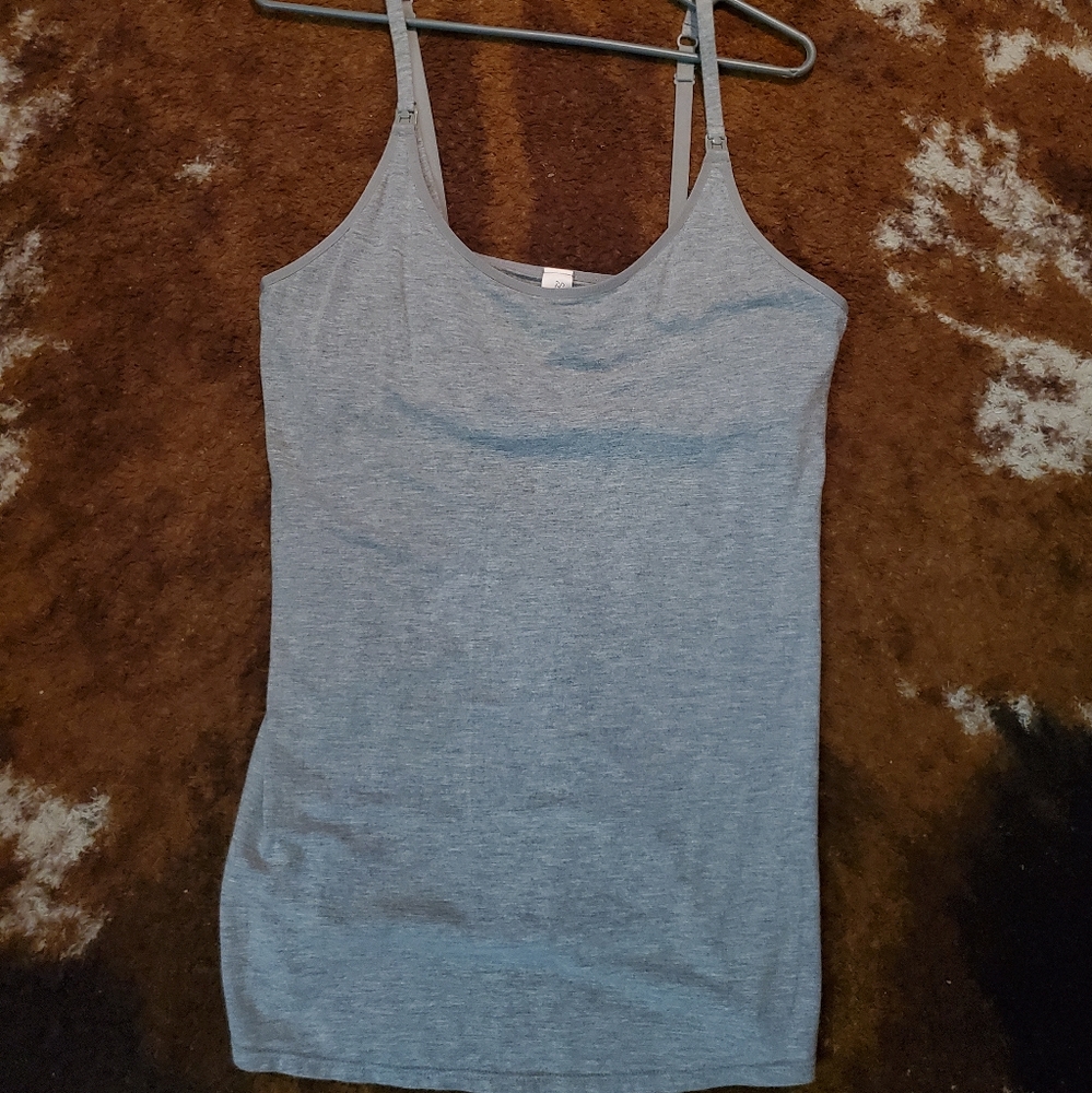 Maternity easy let down front tank